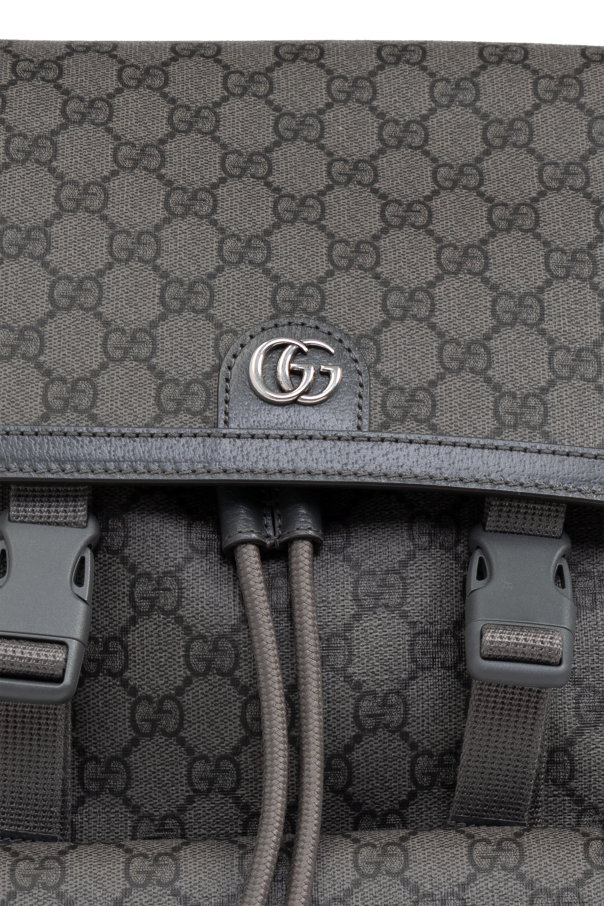 Gucci grey backpack best sale